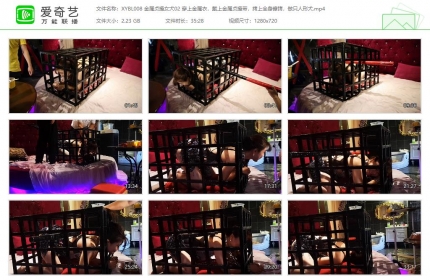 逍遥伯乐008_金属贞操女犬02 穿上金属衣戴上Z操带做只人形犬