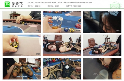 树屋轻调038_貌美的女荷官灵灵被一位老板见色起意在厕所...